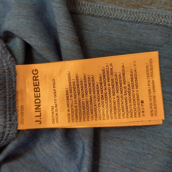 J.Lindeberg Slim Fit Jason Golf Polo size Small - Picture 6 of 10